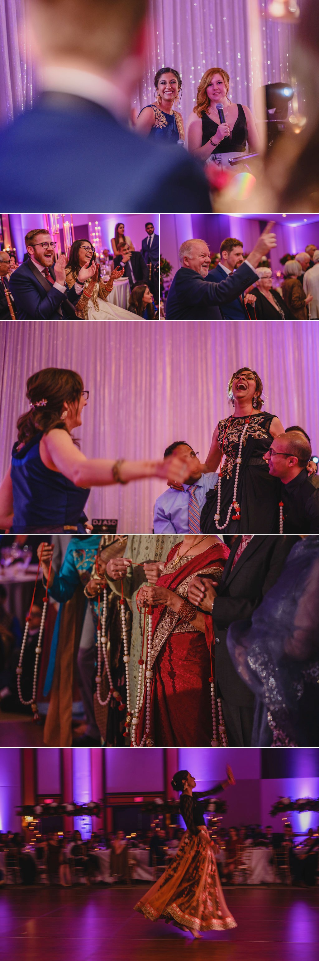 photos from an indian wedding reception at the westin in ottawa