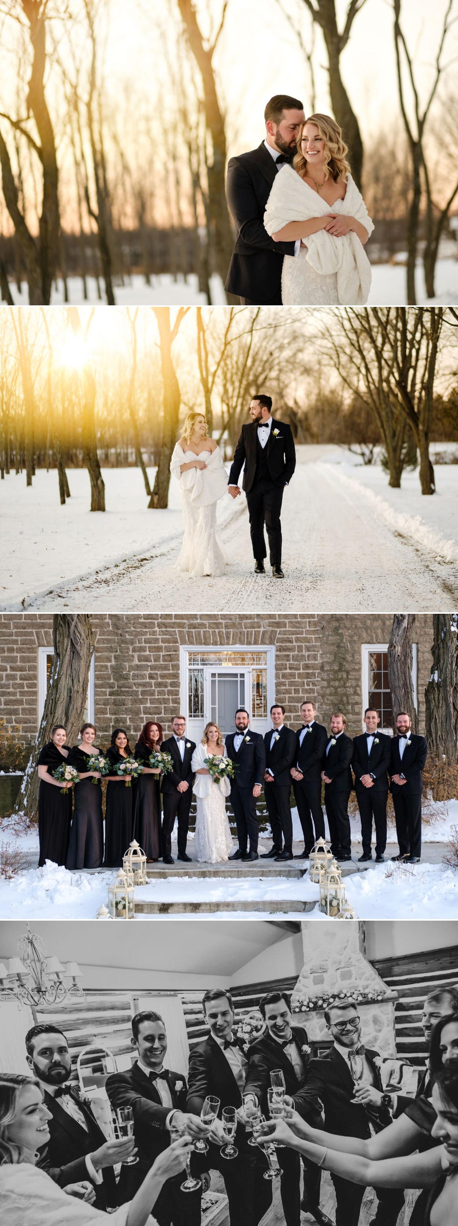 winter couples photos at stonefields estate