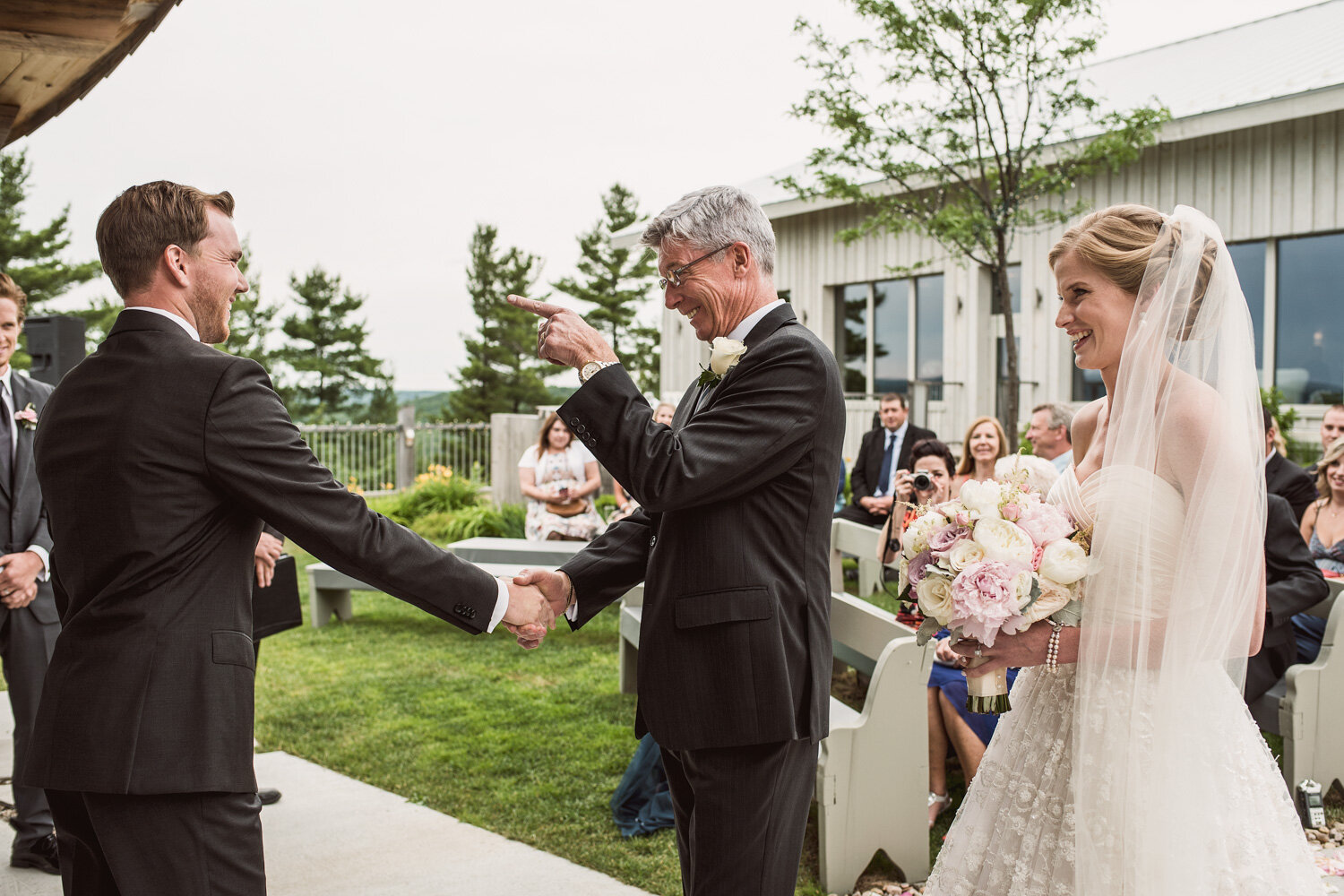 funny moment during a wedding ceremony