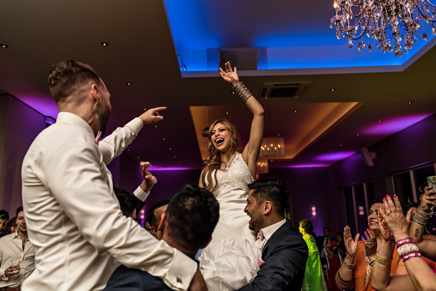 a photo of a bride and groom dancing at their wedding reception at le belvedere