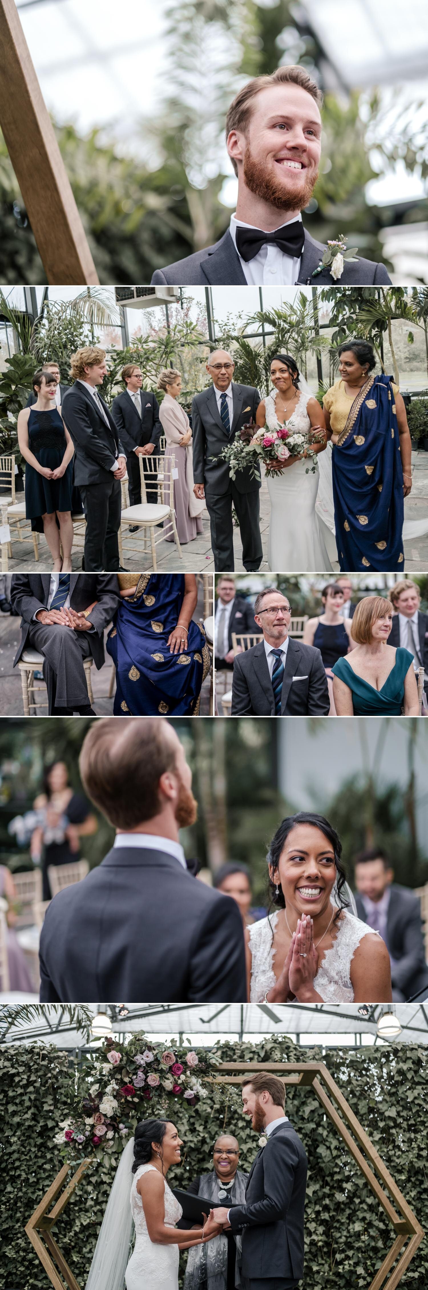 photos from an aquatopia wedding ceremony
