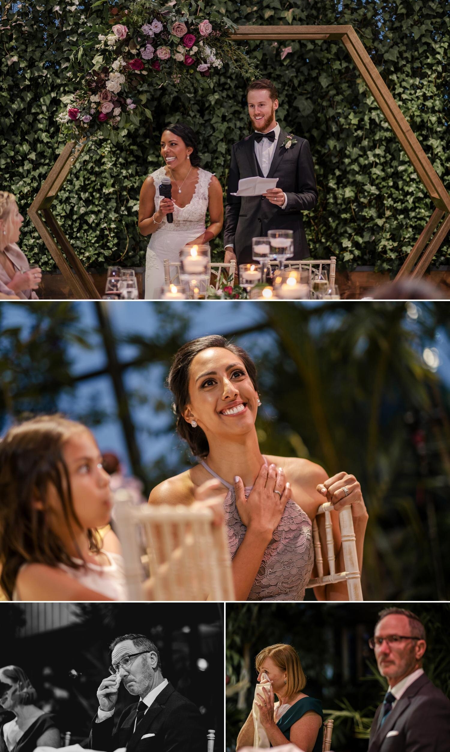 photos from an aquatopia wedding reception