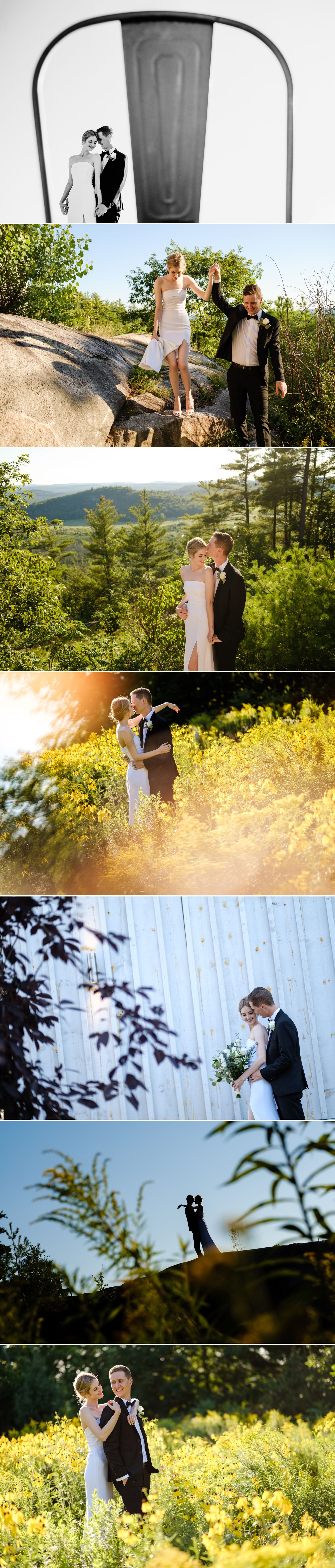 candid moments portraits after a le belvedere wedding ceremony in wakefield quebec