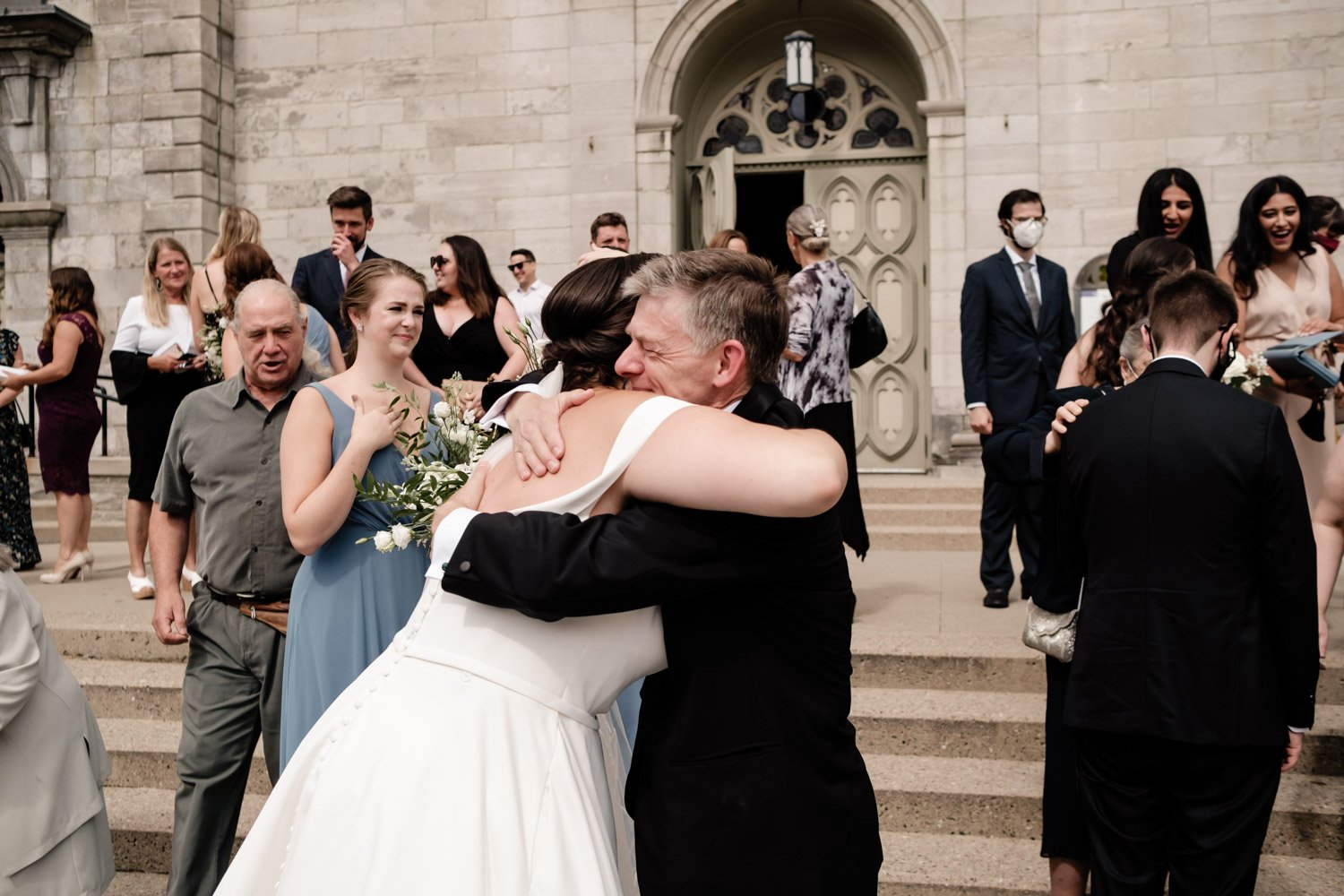 emotional wedding photos of the ceremony