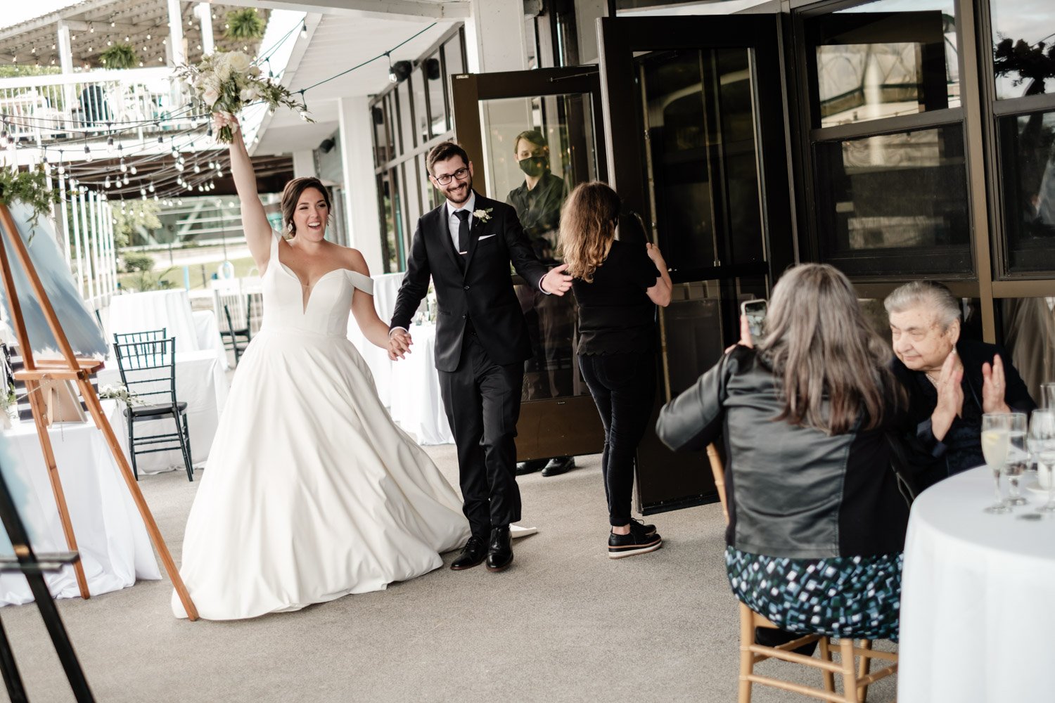 photo from a wedding reception at Lago in Ottawa