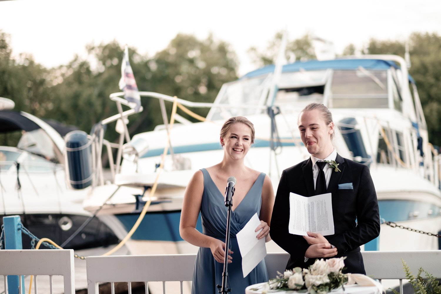 photo from a wedding reception at Lago in Ottawa