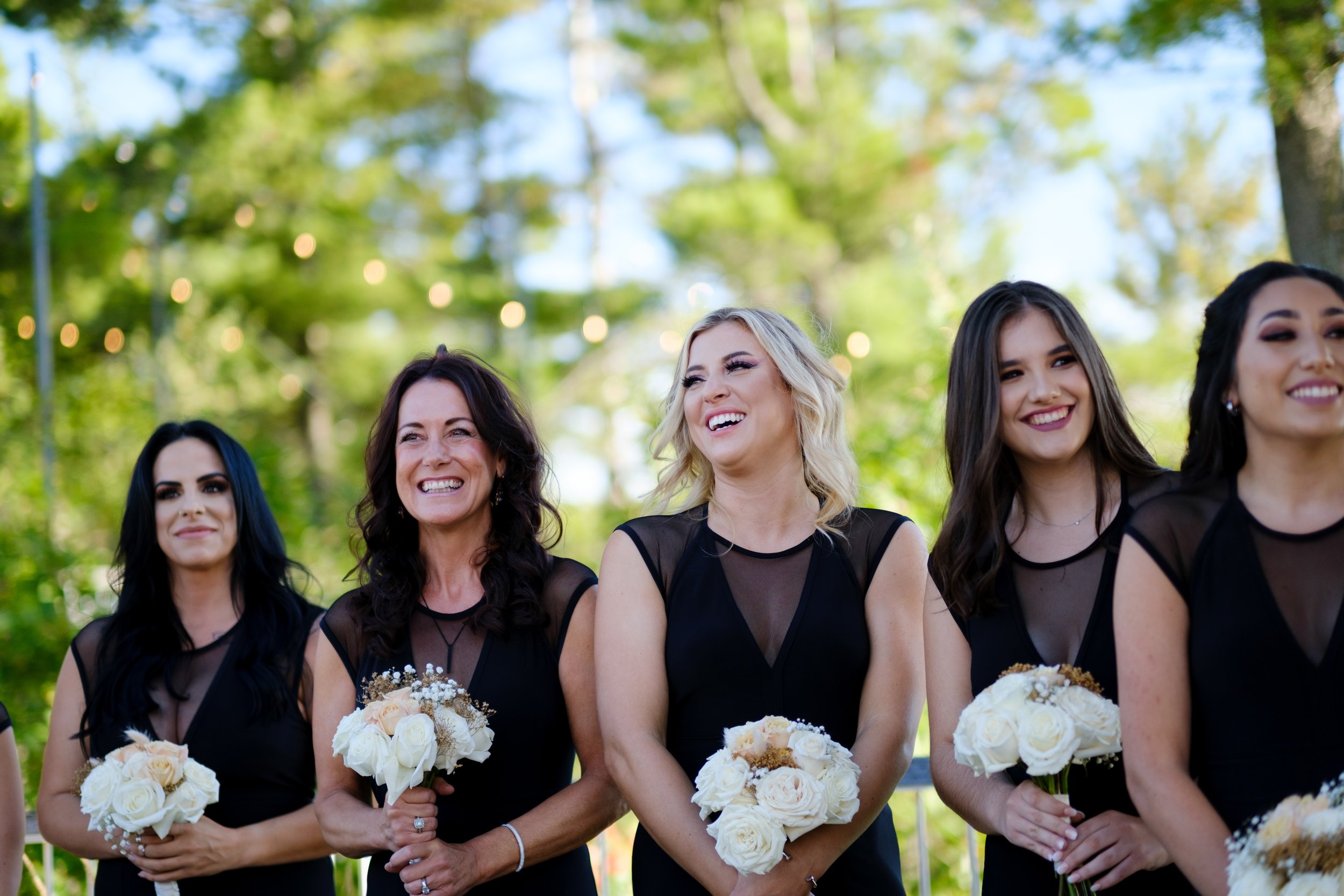 wedding party photo at le belvedere