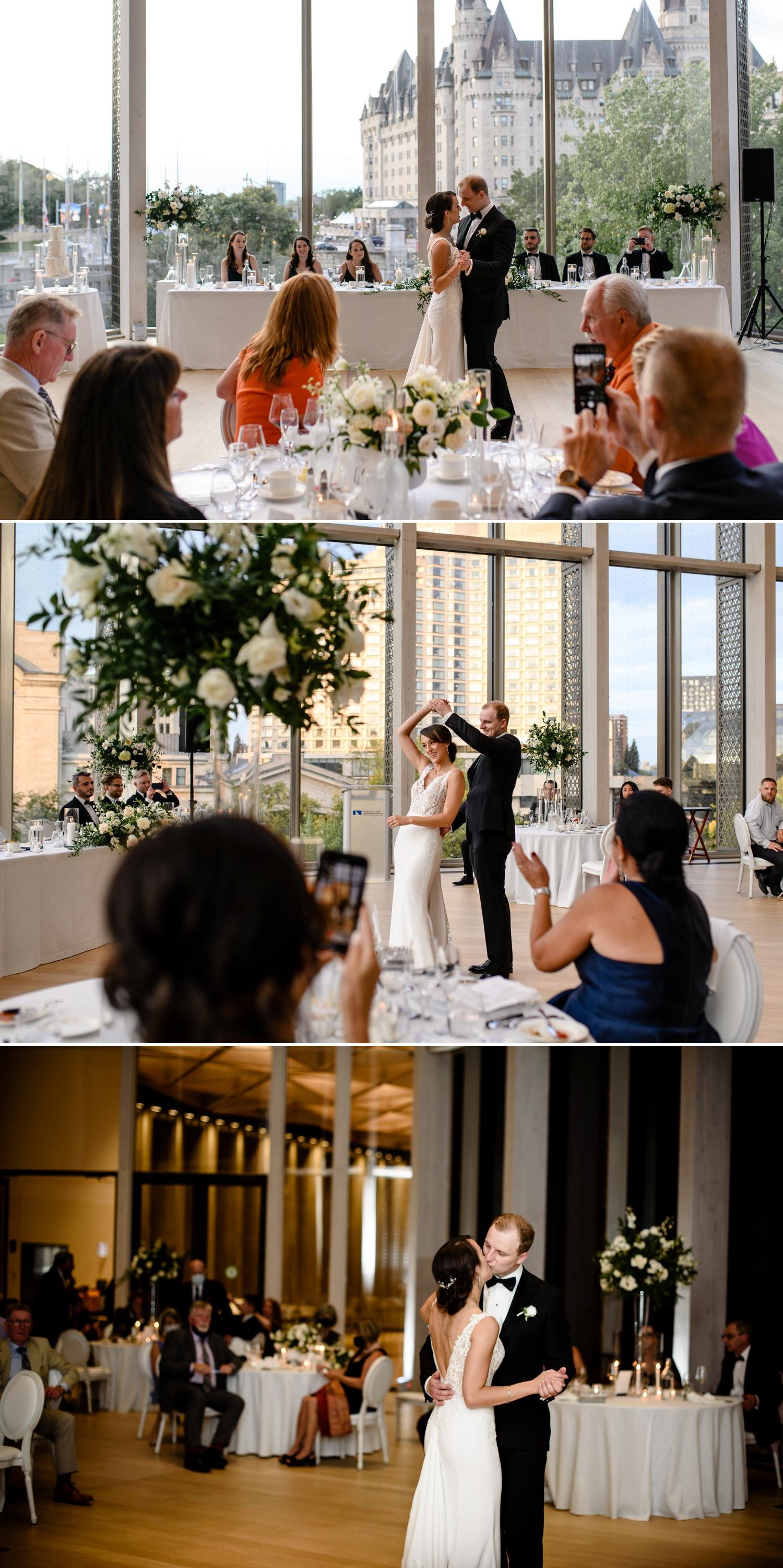 wedding photos at the NAC in ottawa