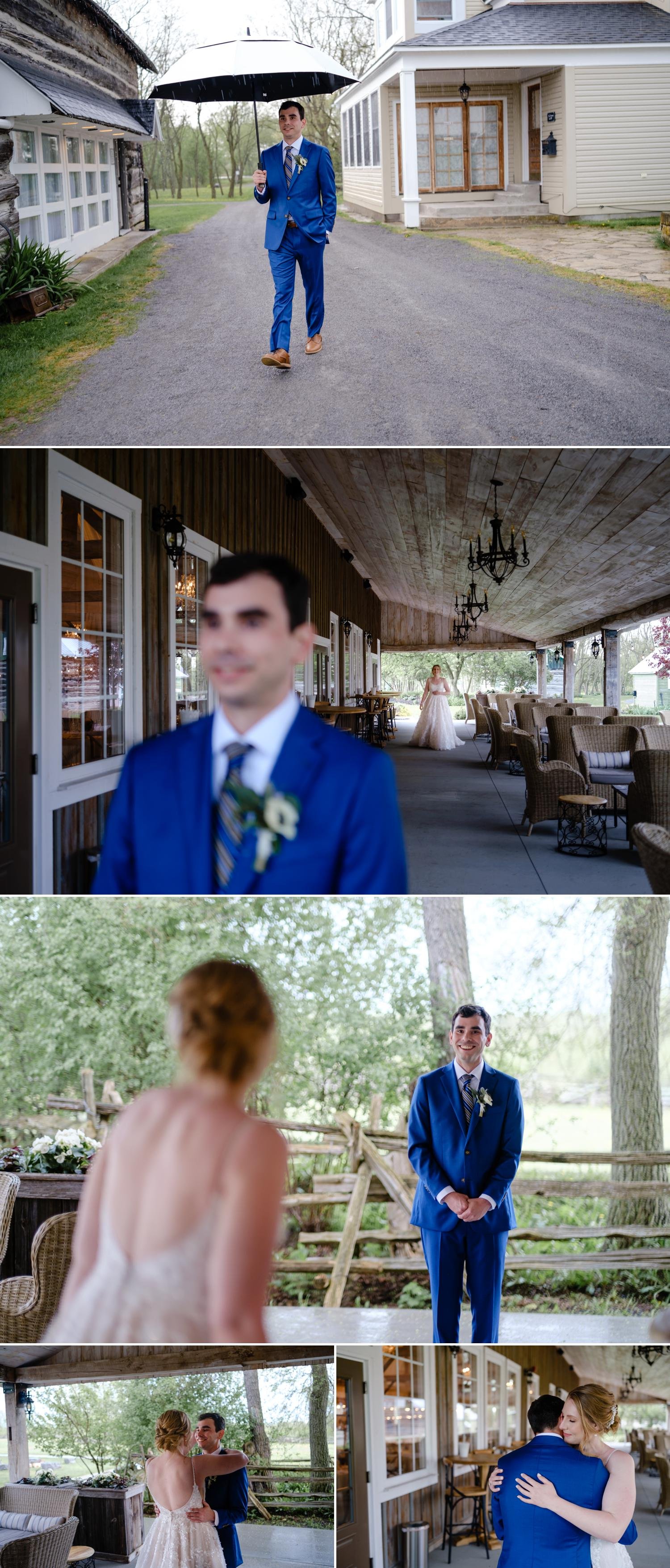 a first look at a stonefields estate wedding