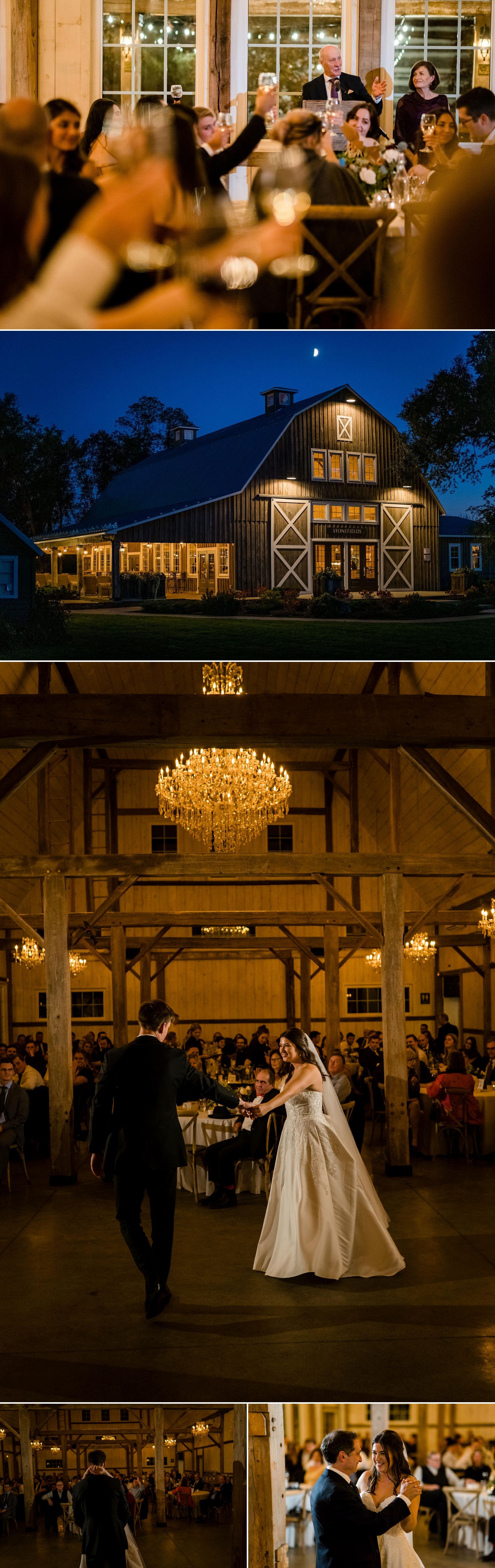 first dance at stonefields estate