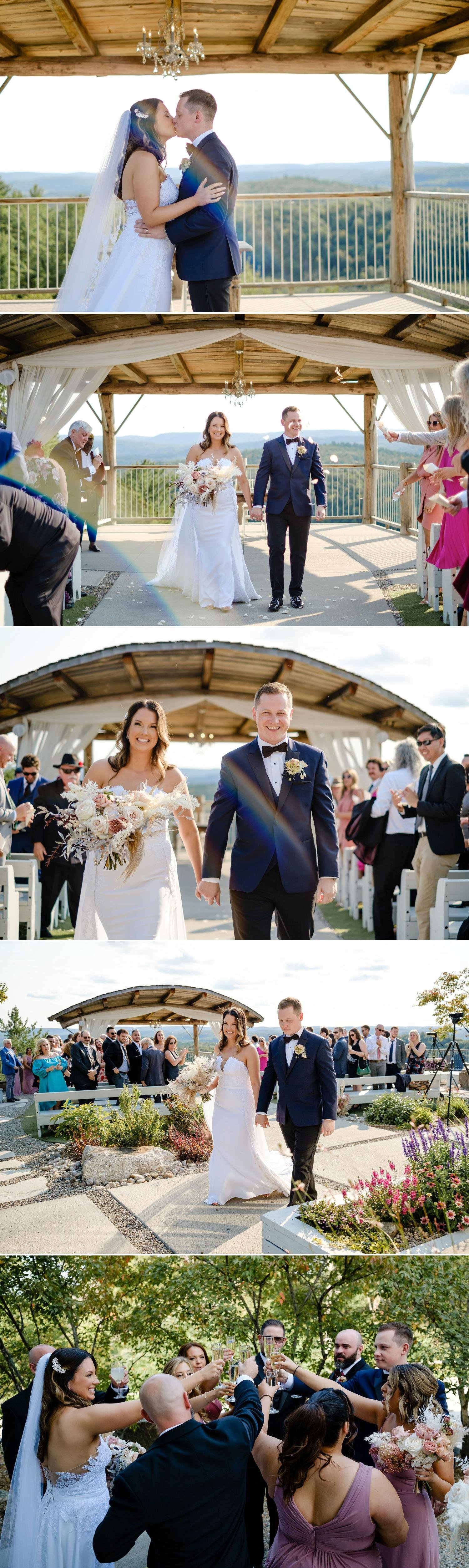 photographs from a le belvedere wedding