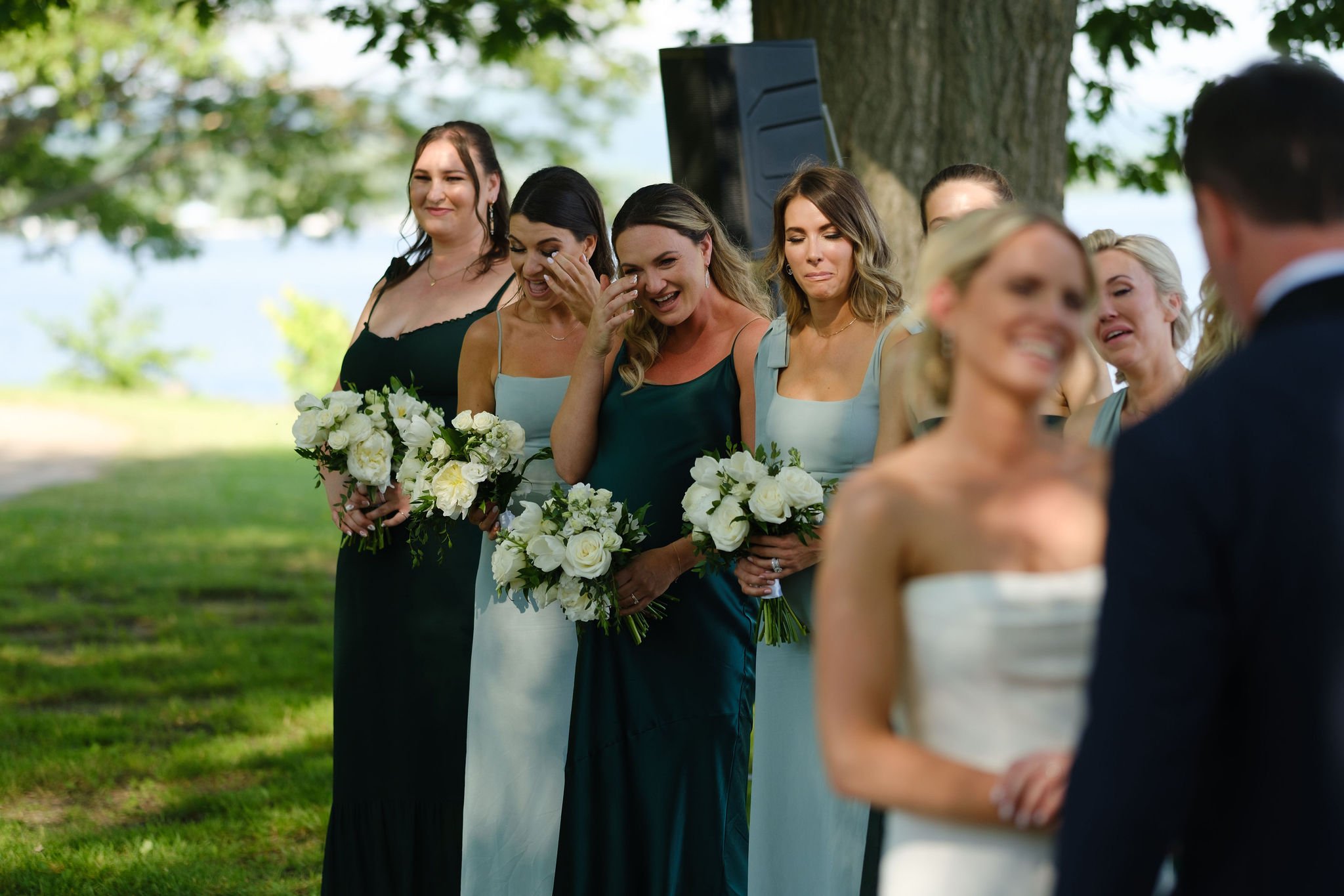 photograph from a wedding ceremony at Montebello