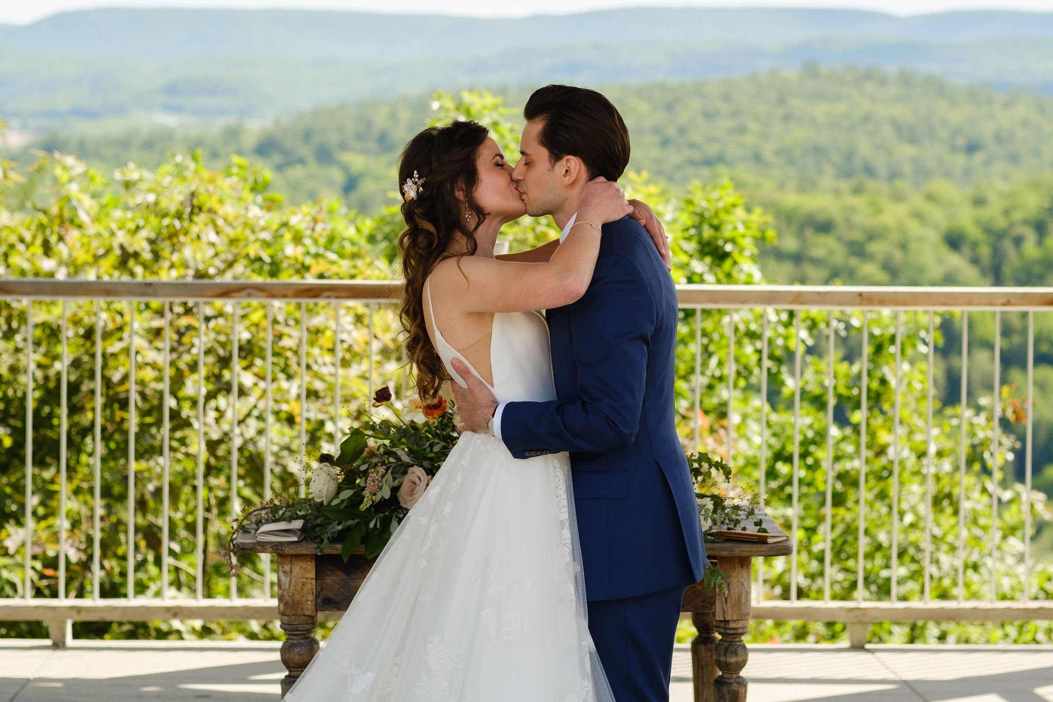  first kiss photo at le belvedere 