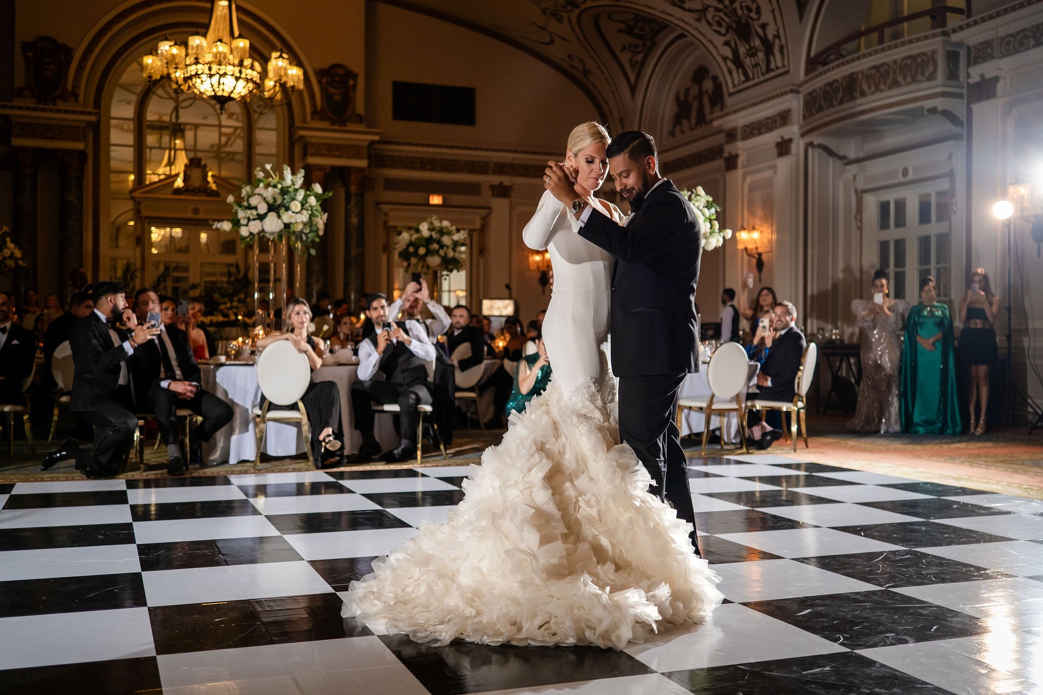 first dance at the chateau Laurier in ottawa