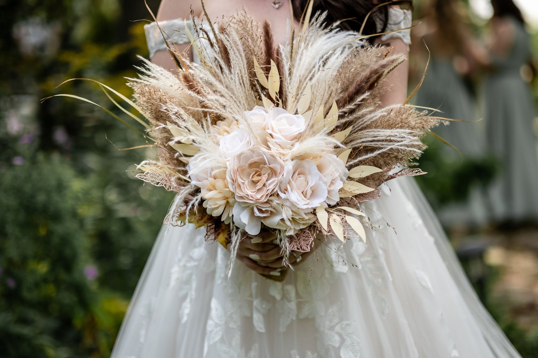 wedding detail photograph at strathmere