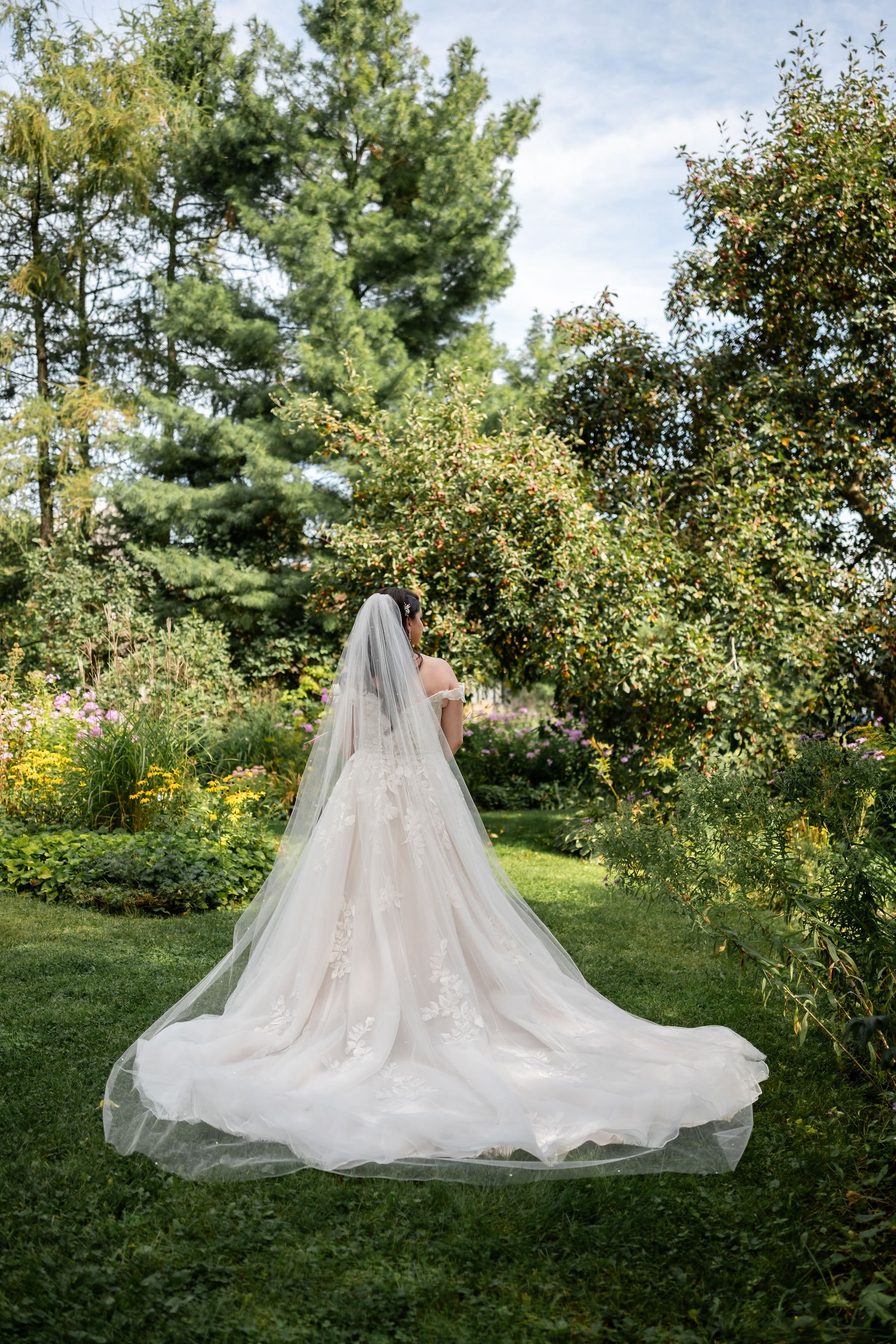 bridal portrait at strathmere