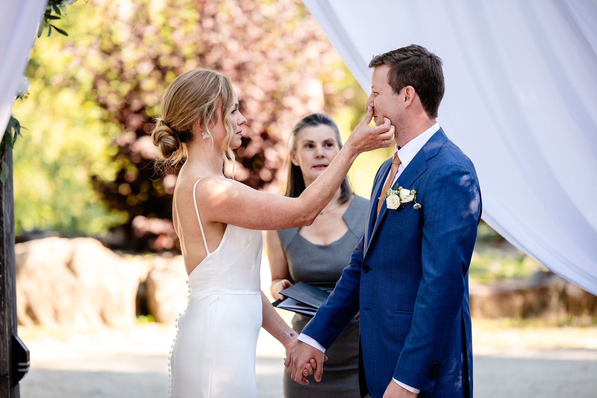 photo from a wedding ceremony at the Wakefield grand