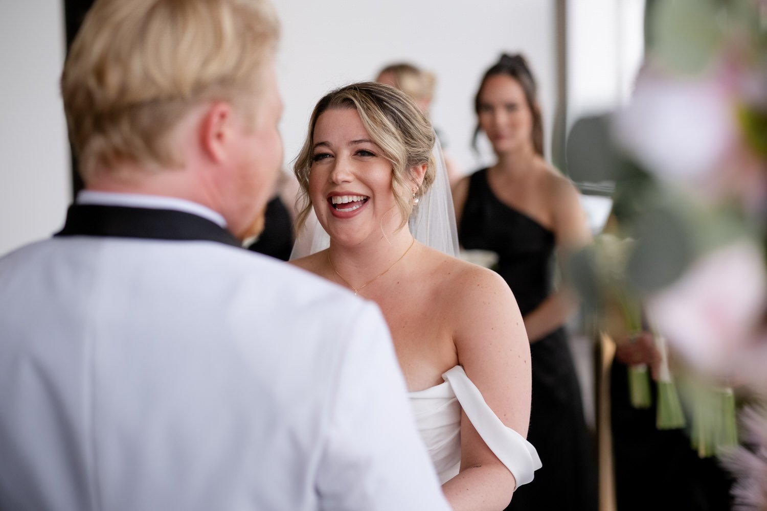 Wedding ceremony photo at Lago in ottawa