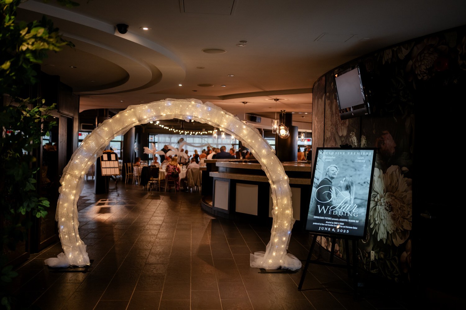 wedding reception photograph at Lago in ottawa