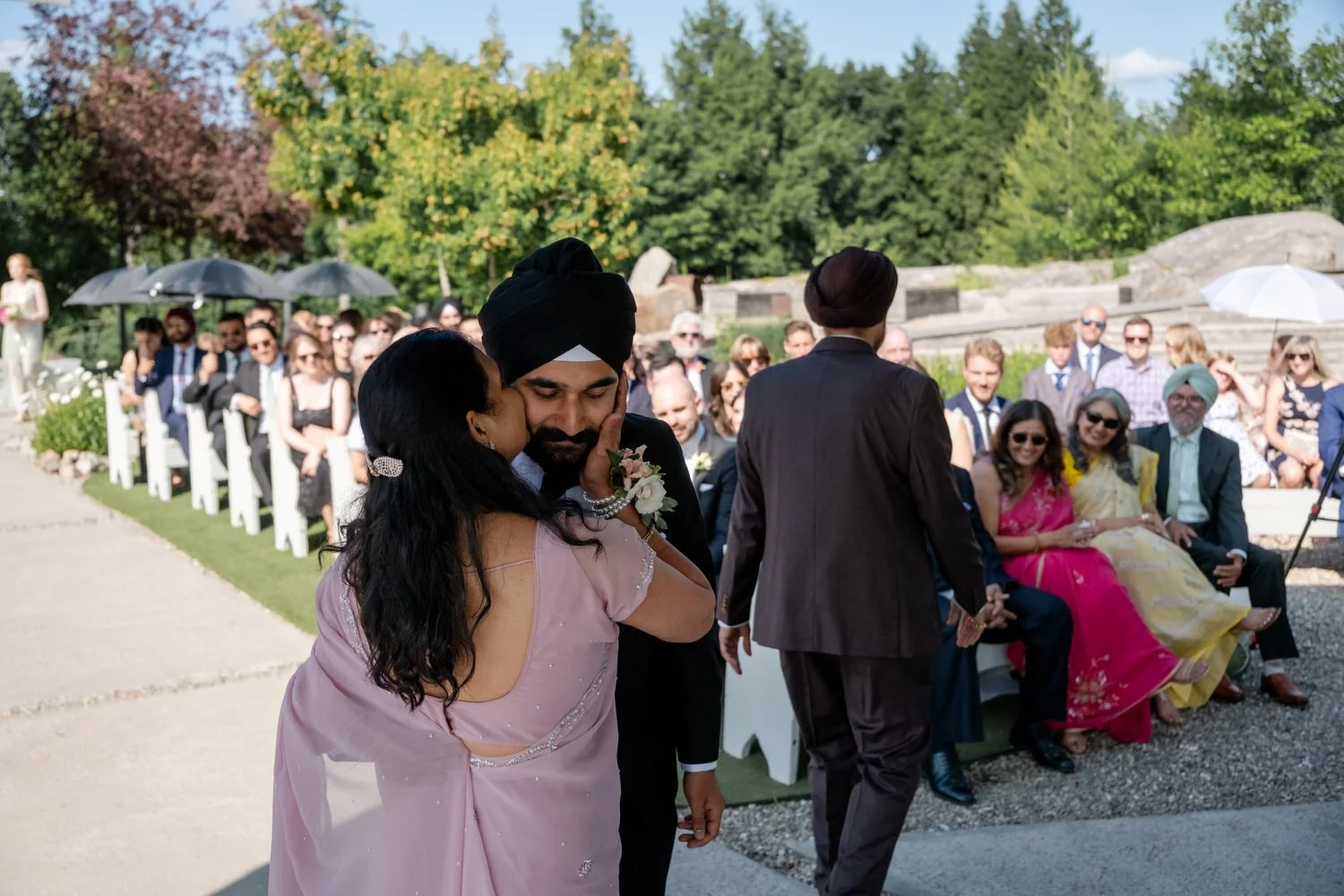photo from a le belvedere wedding ceremony