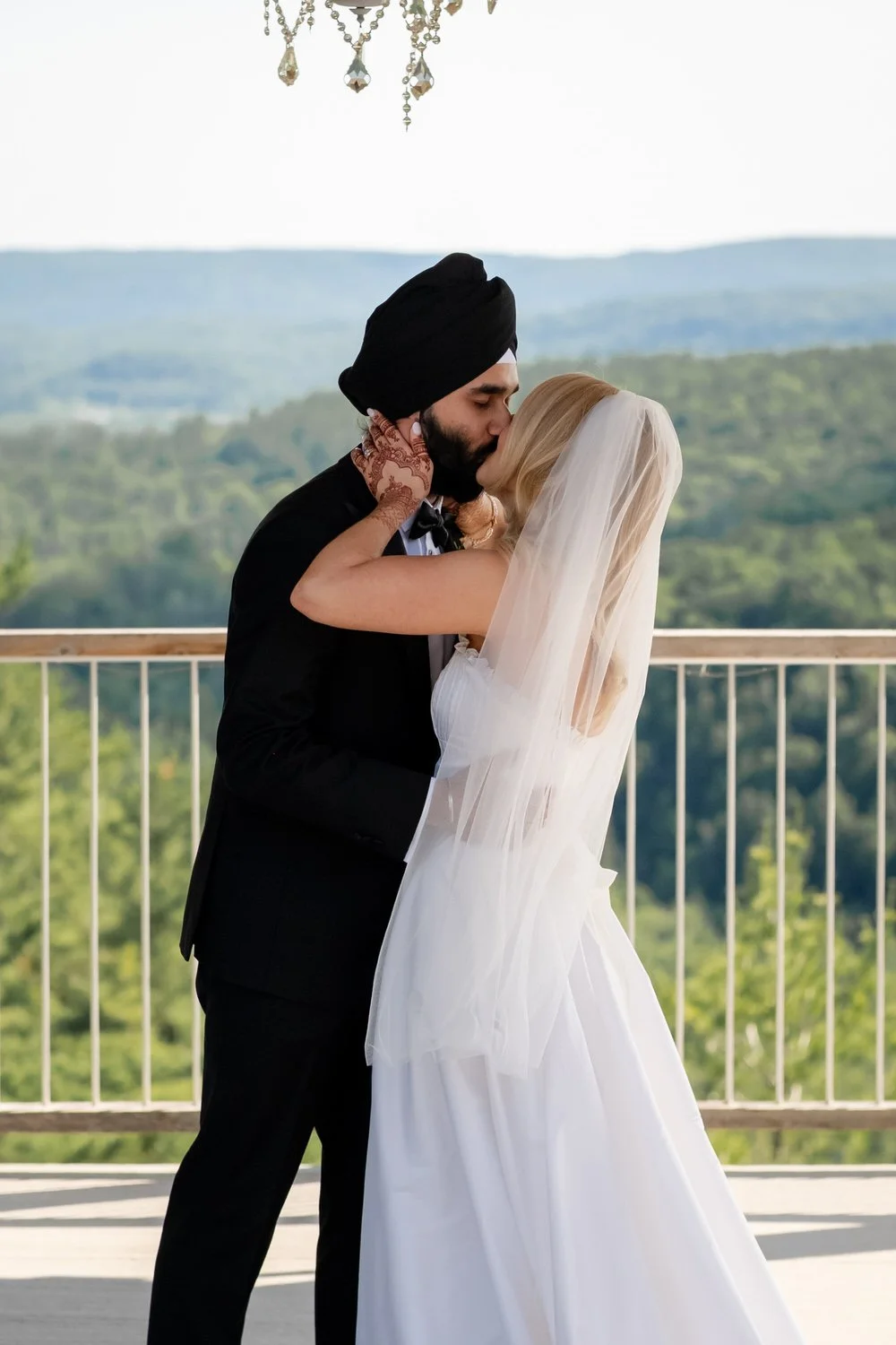 photo from a le belvedere wedding ceremony