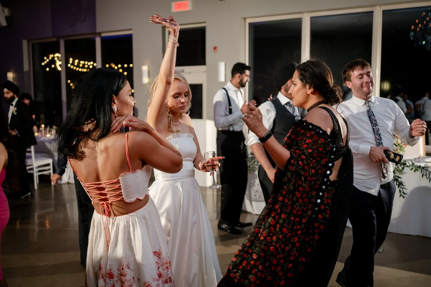 le belvedere wedding reception photograph