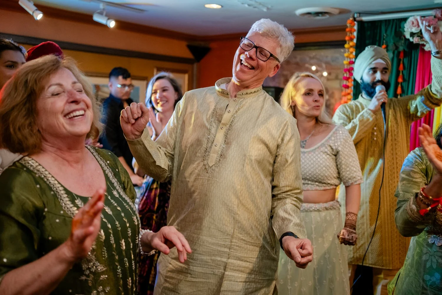 Sikh Mendhi dancing photograph