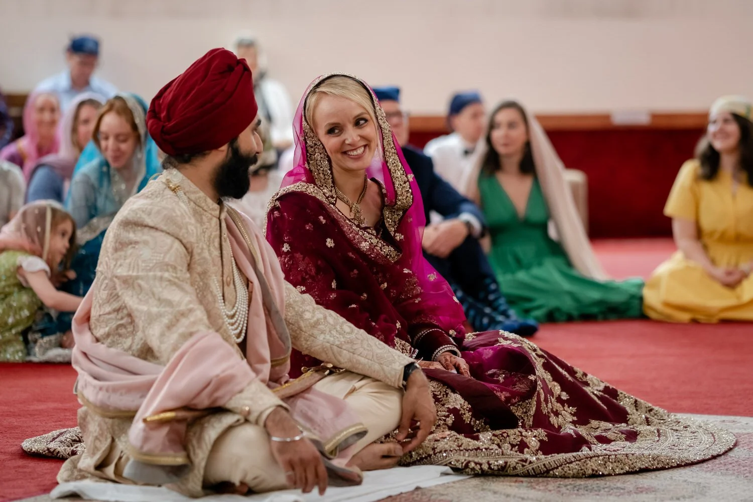 Sikh Wedding Ceremony Photographs