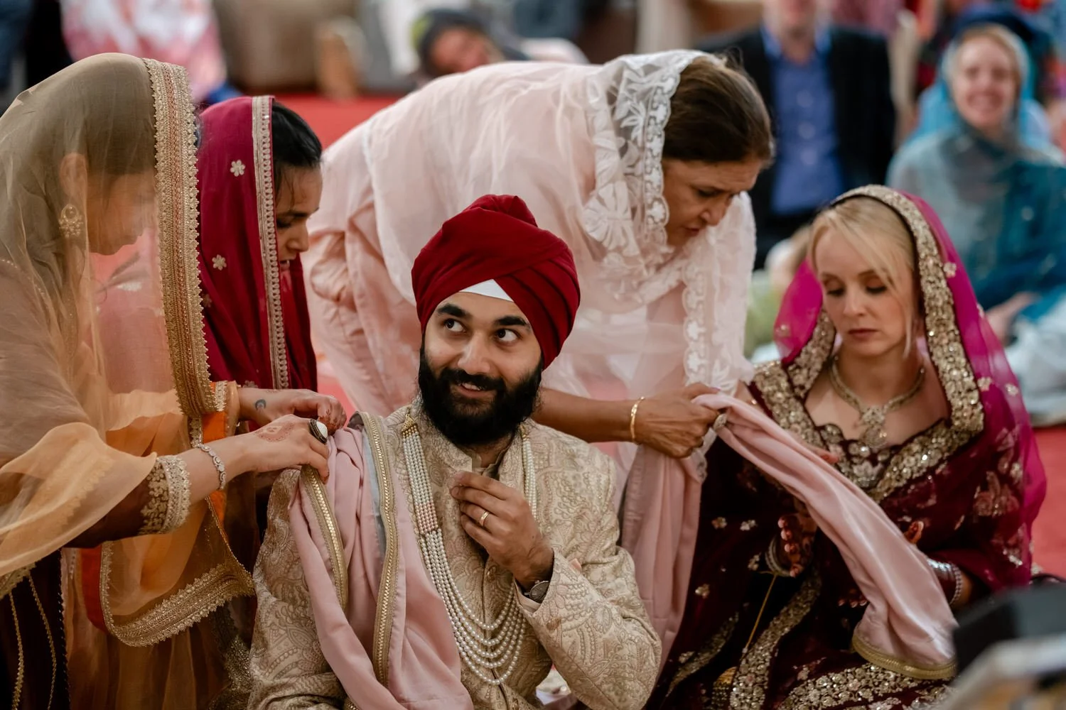 Sikh Wedding Ceremony Photographs