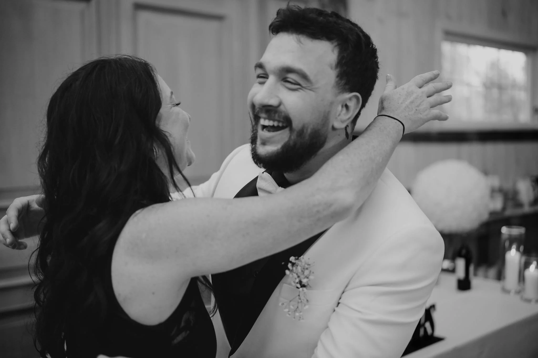 wedding reception photograph at stonefields estate