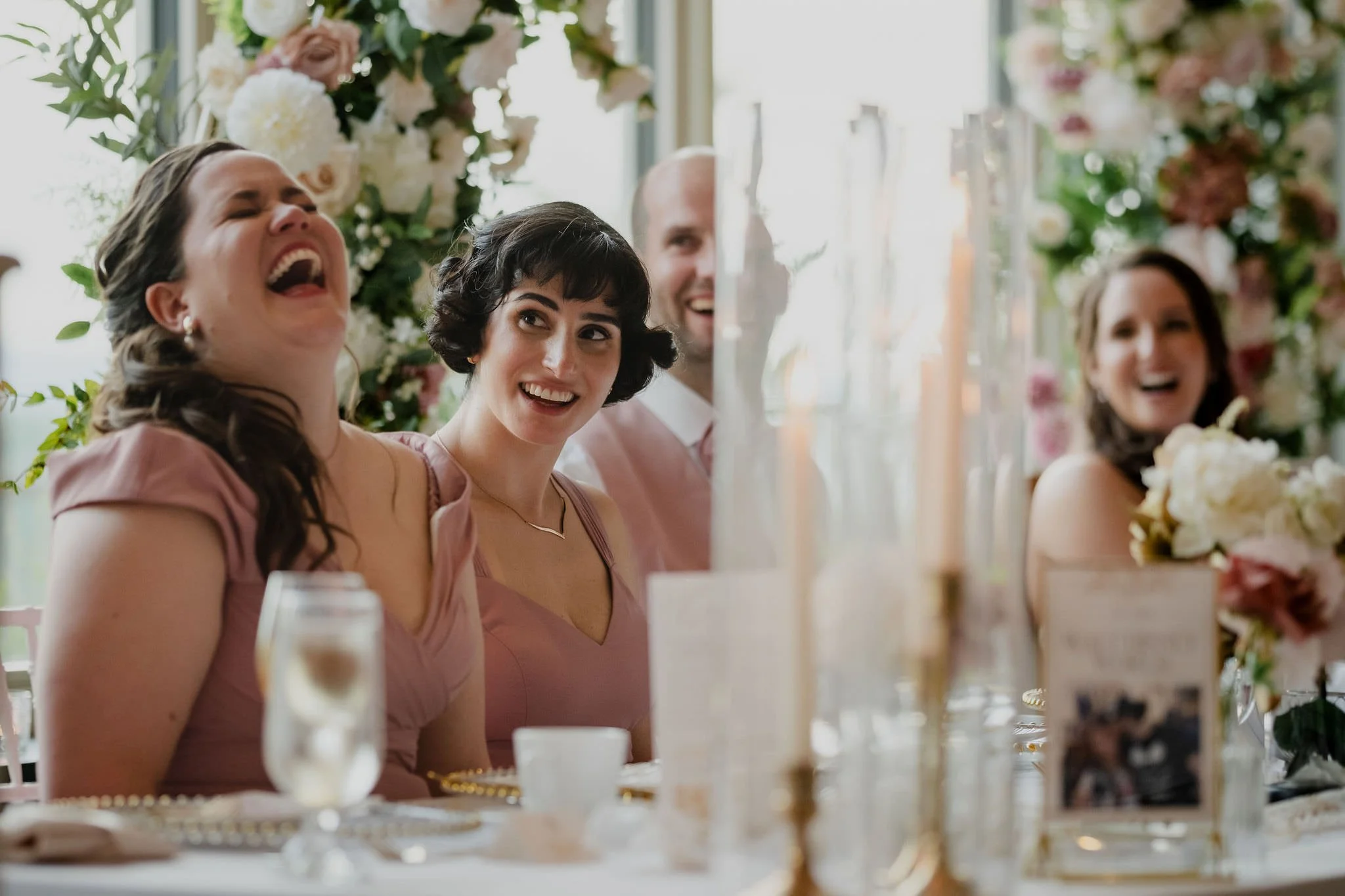 wedding speech photo at le belvedere