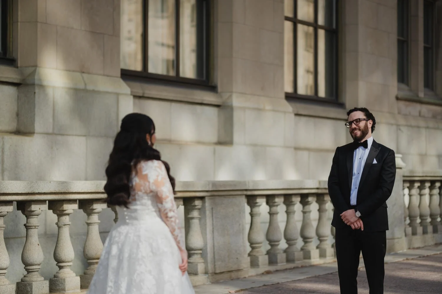 First look photograph outside of the chateau laurier in downtown ottawa