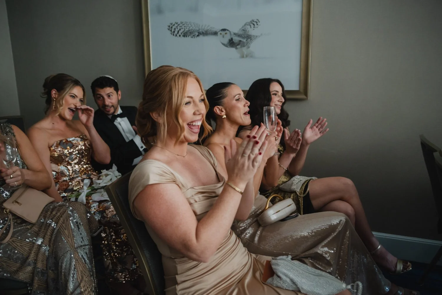 Ketubah signing in the chateau laurier