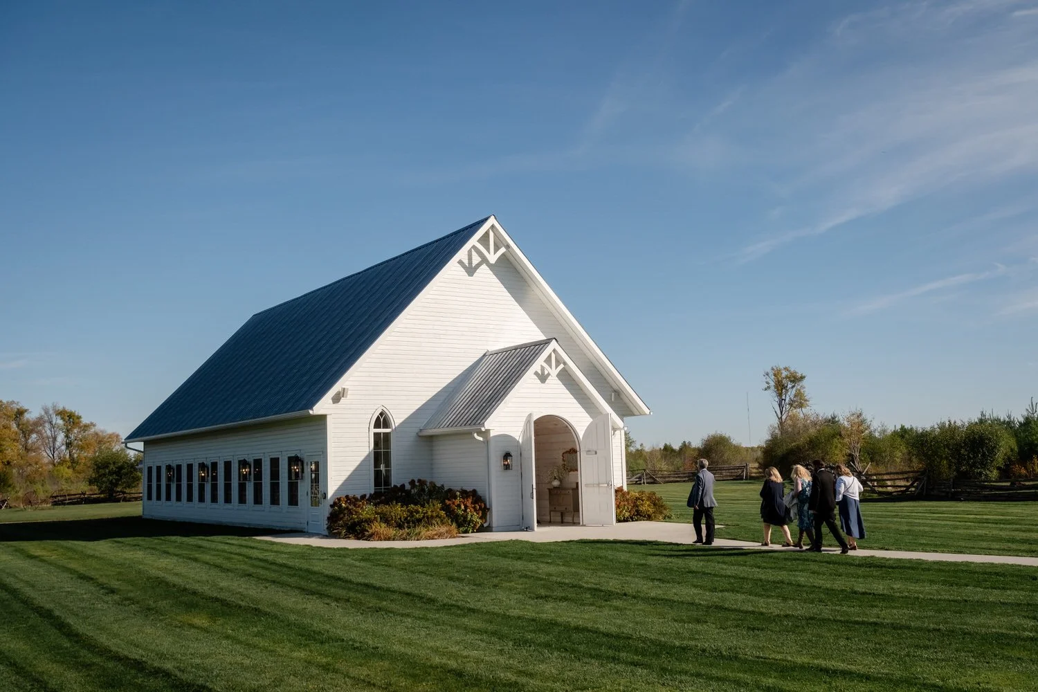 photos from a wedding in the ceremony house at stonefields estate
