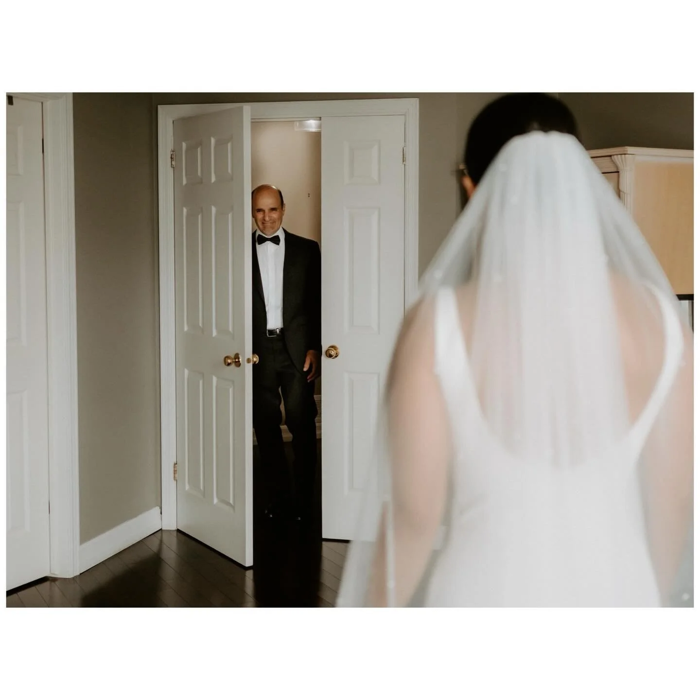 One of our favourite parts of the wedding day is capturing the moment when the father of the bride sees his daughter for the first time in her wedding dress. Pure emotion, every single time.