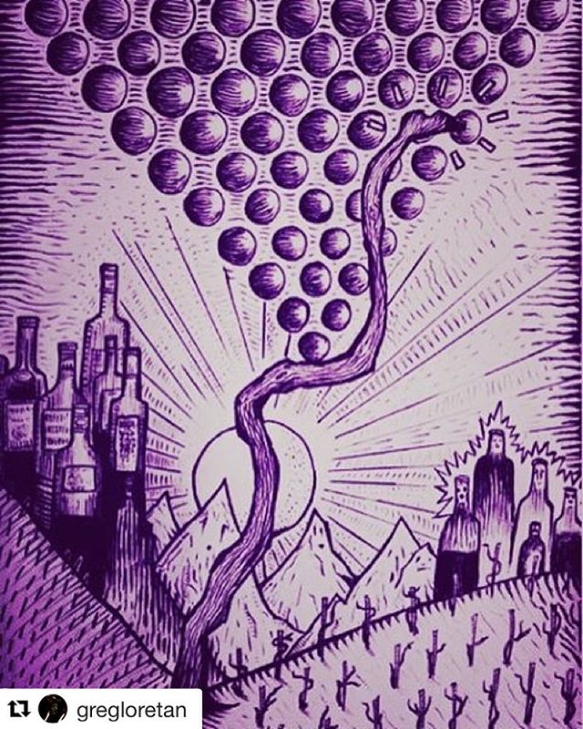 This is my first attempt at a wine bottle label illustration. Cheers to that... 🍇  #Repost @gregloretan with @repostapp
・・・
This is my first try at a wine bottle label illustration thanks to a nice competition organized by an association of wine pro