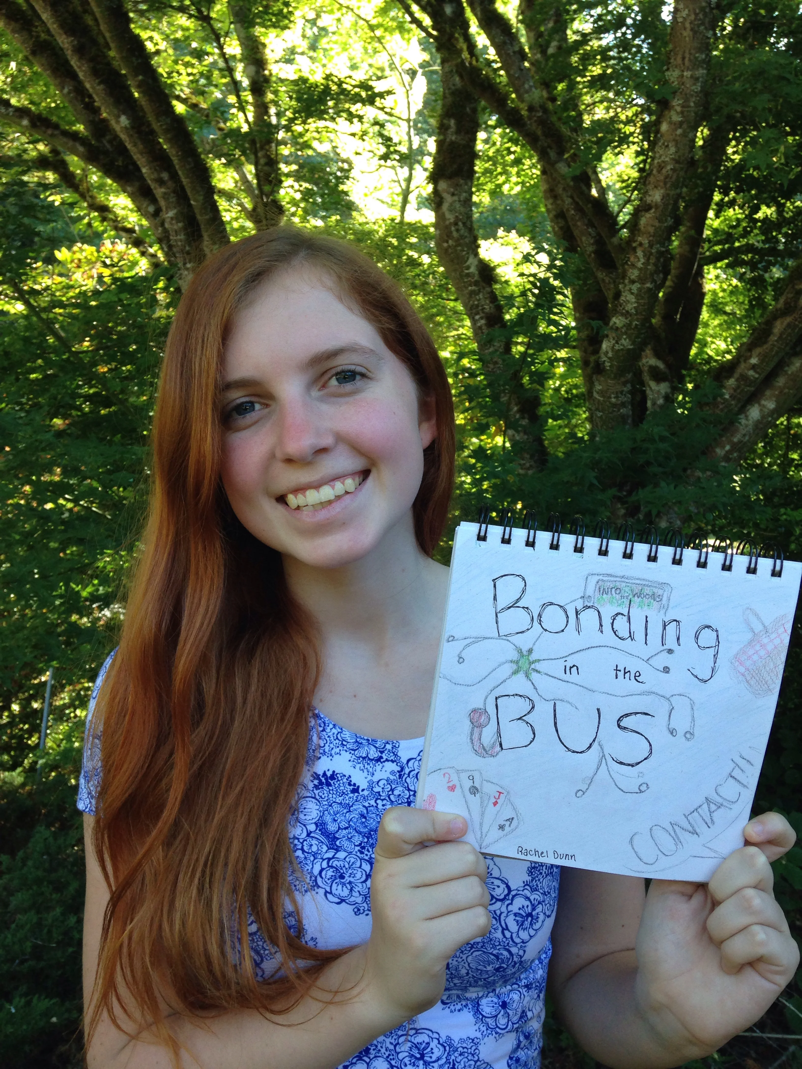 Rachel Dunn, junior. "Bonding in the bus"
