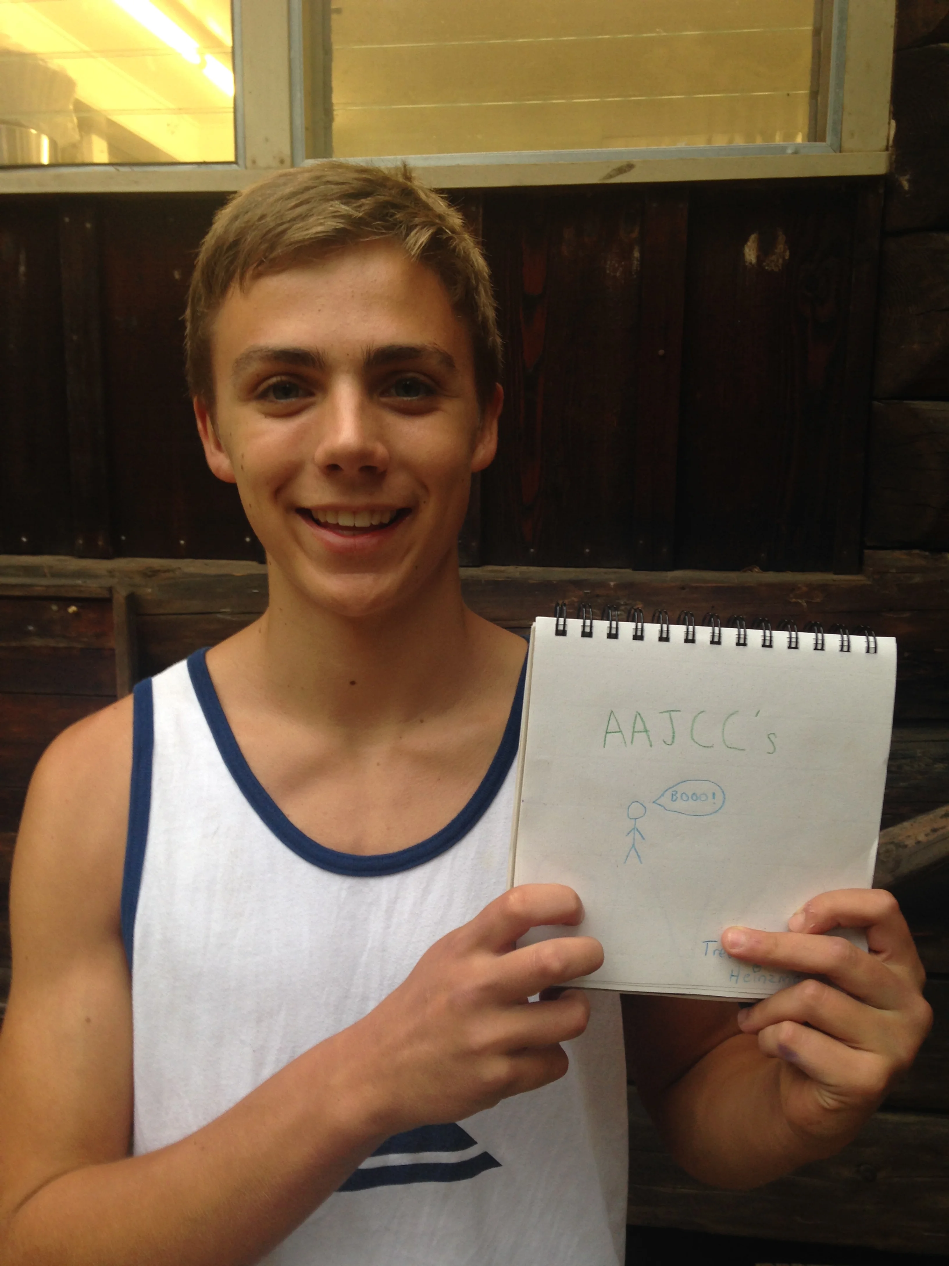 Trevor Heinzmann, junior. "AAJCC's"