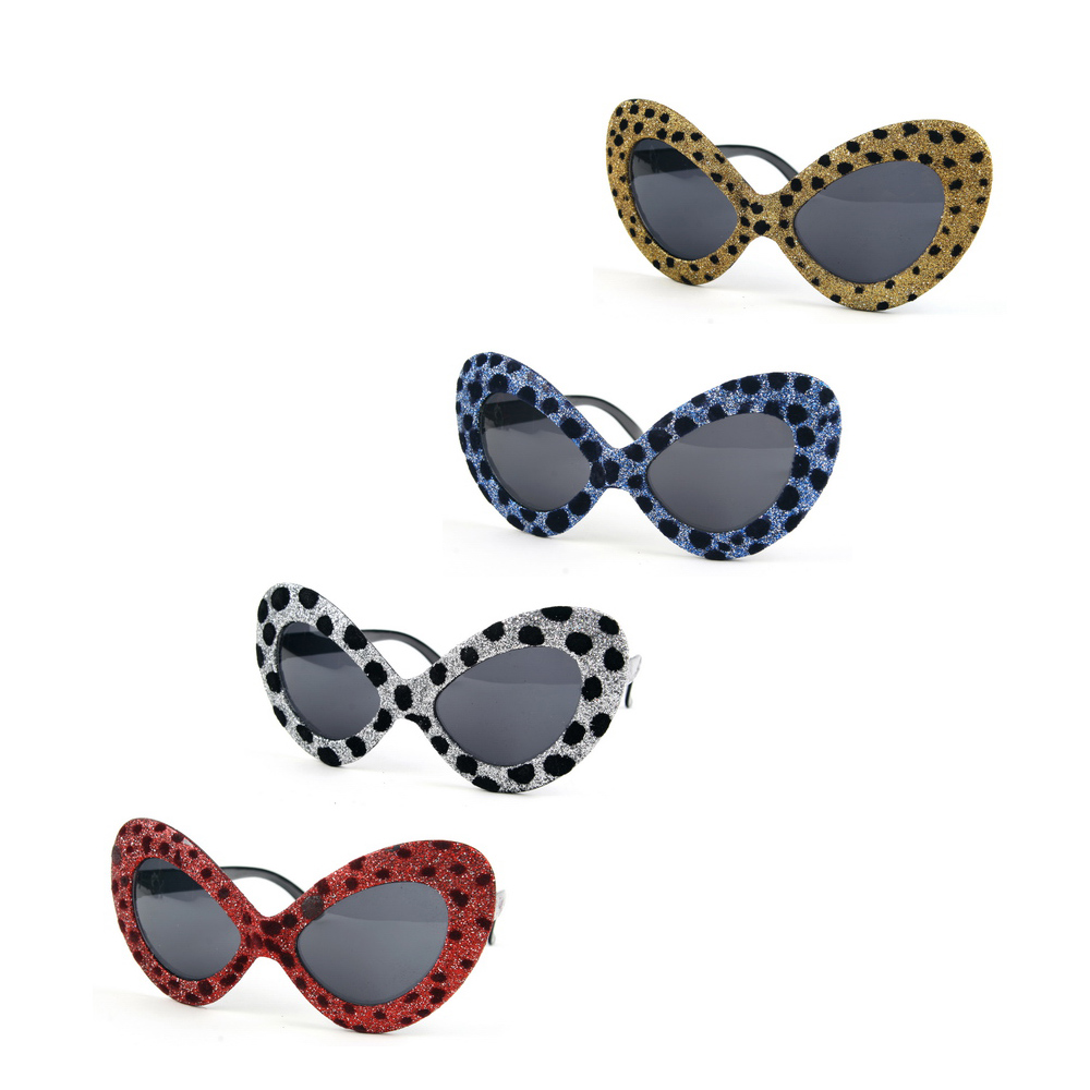 P1001 Halloween Costume Party Sunglasses Leopard Cat Eye Frame Dozen — POP  FASHIONWEAR