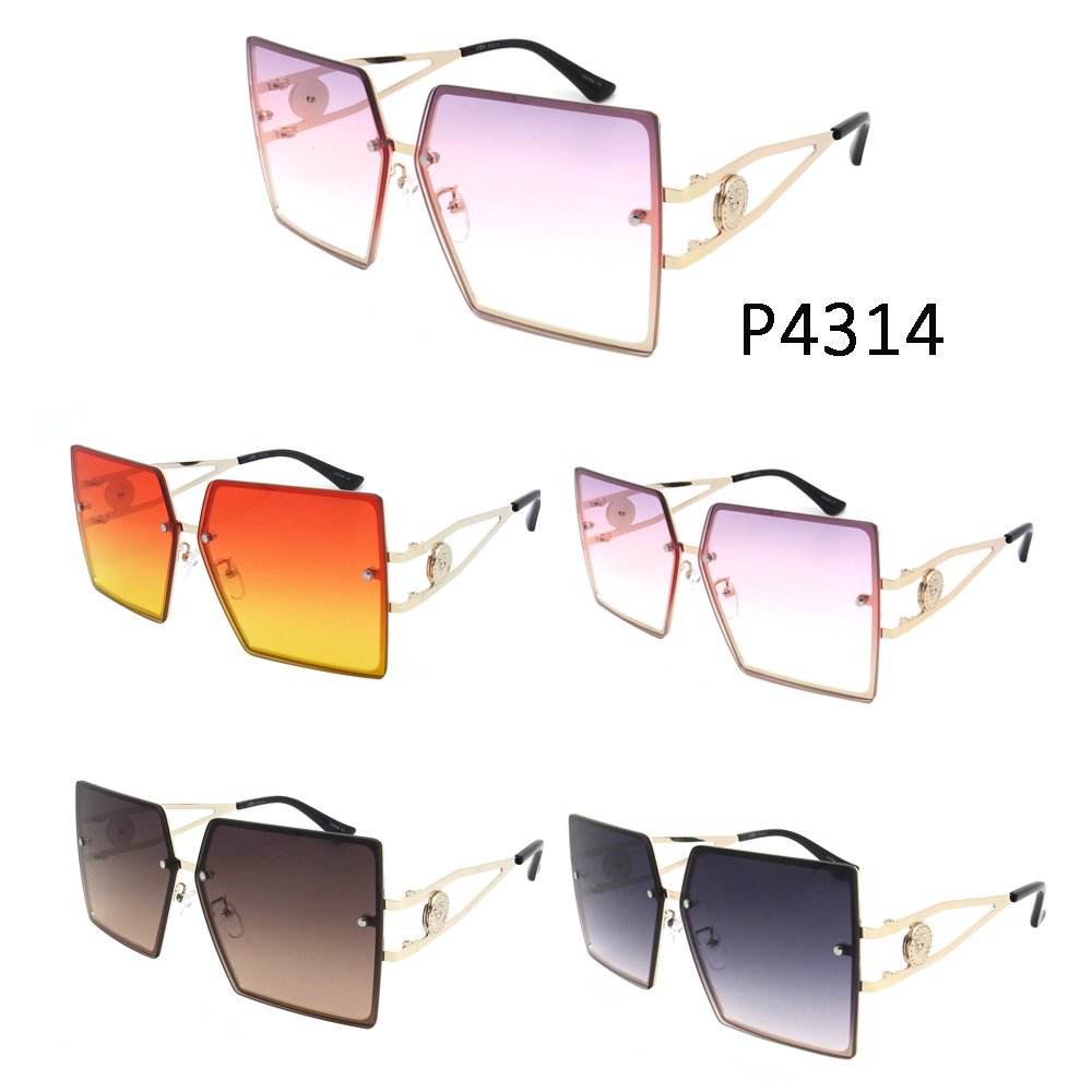 Designer Unisex Oversized Square Sunglasses