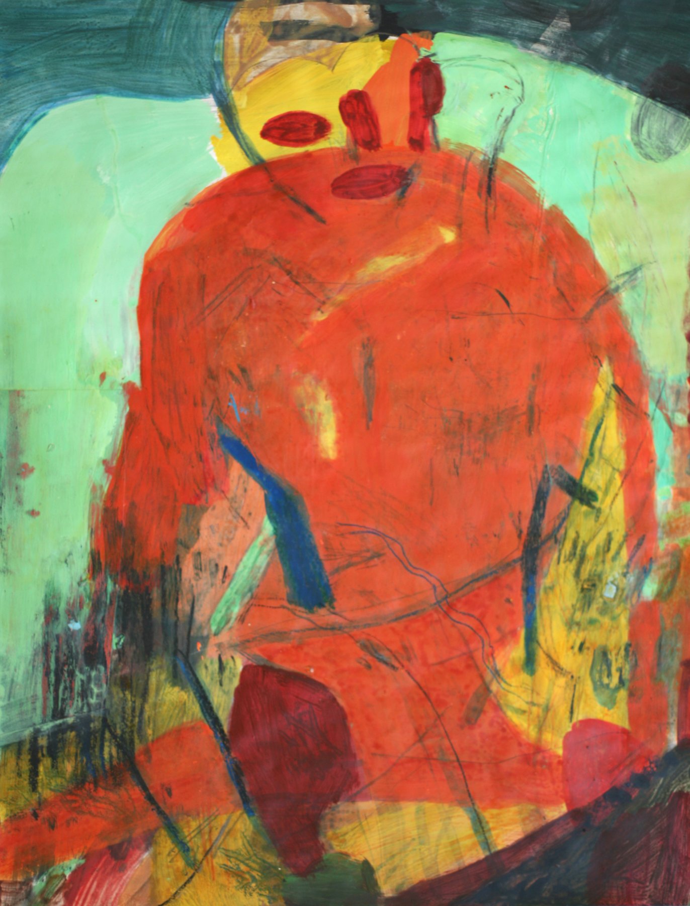 Untitled
Acrylic paint on acid free paper 24"x18"