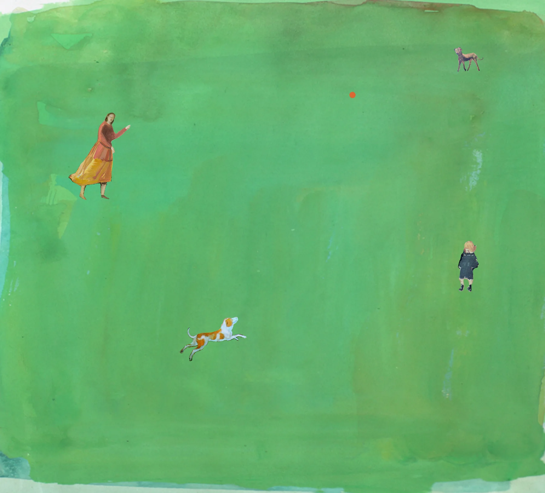 Dogs in park