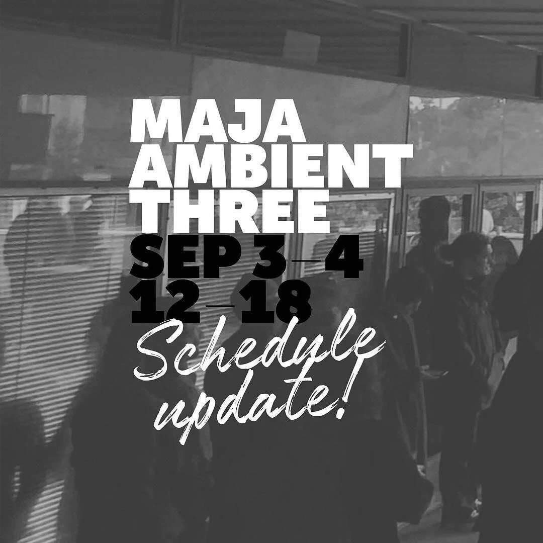 Schedule update! The brilliant sound artist, composer, and sound experimenter Ava Imogen Grayson @aigrayson will perform tomorrow Saturday at 16.00 at Maja Ambient Three at @majacoffeeroastery 🖤 @post_rift