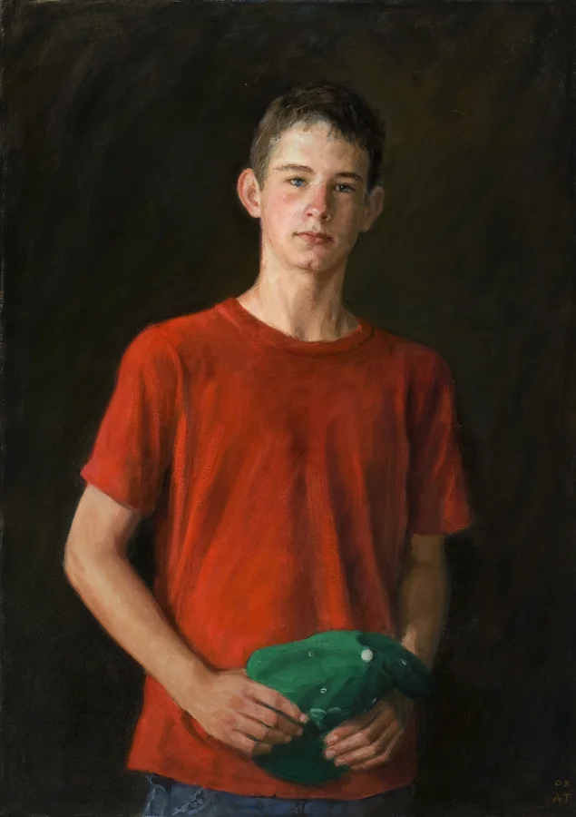 Ryan , oil on linen, 34" x 24"