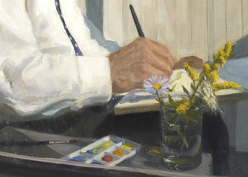 Art and Legacy, hands detail