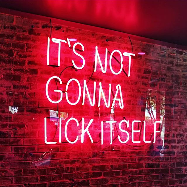 It's not gonna lick itself!! #rainbow🌈 #rainbowresources #gaytravelguide #gaytravelblog #gayinstagram #gayinsta #lgbttravel #lgbtqia #lgbtq+ #lesbianstuds #lesbiansoftexas #lesbiansoftexas #lesbiansofhouston #gaysofhouston #gaysunday #gaysundayfunday
