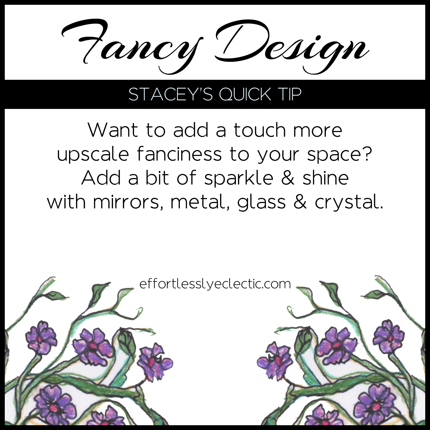 Fancy Design - A home decorating tip about making your home look more upscale