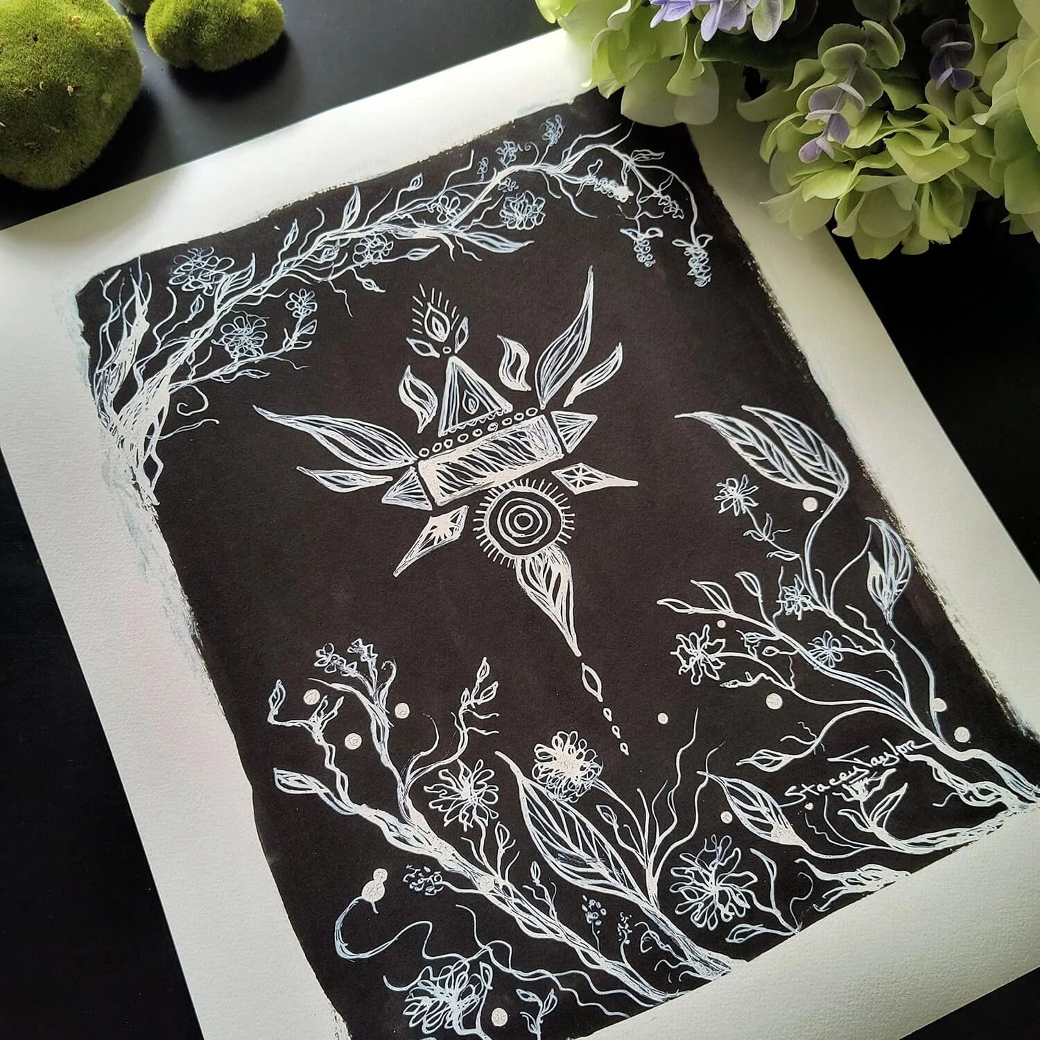 Inner Fire In Bloom - Spiritual Fine Art Print