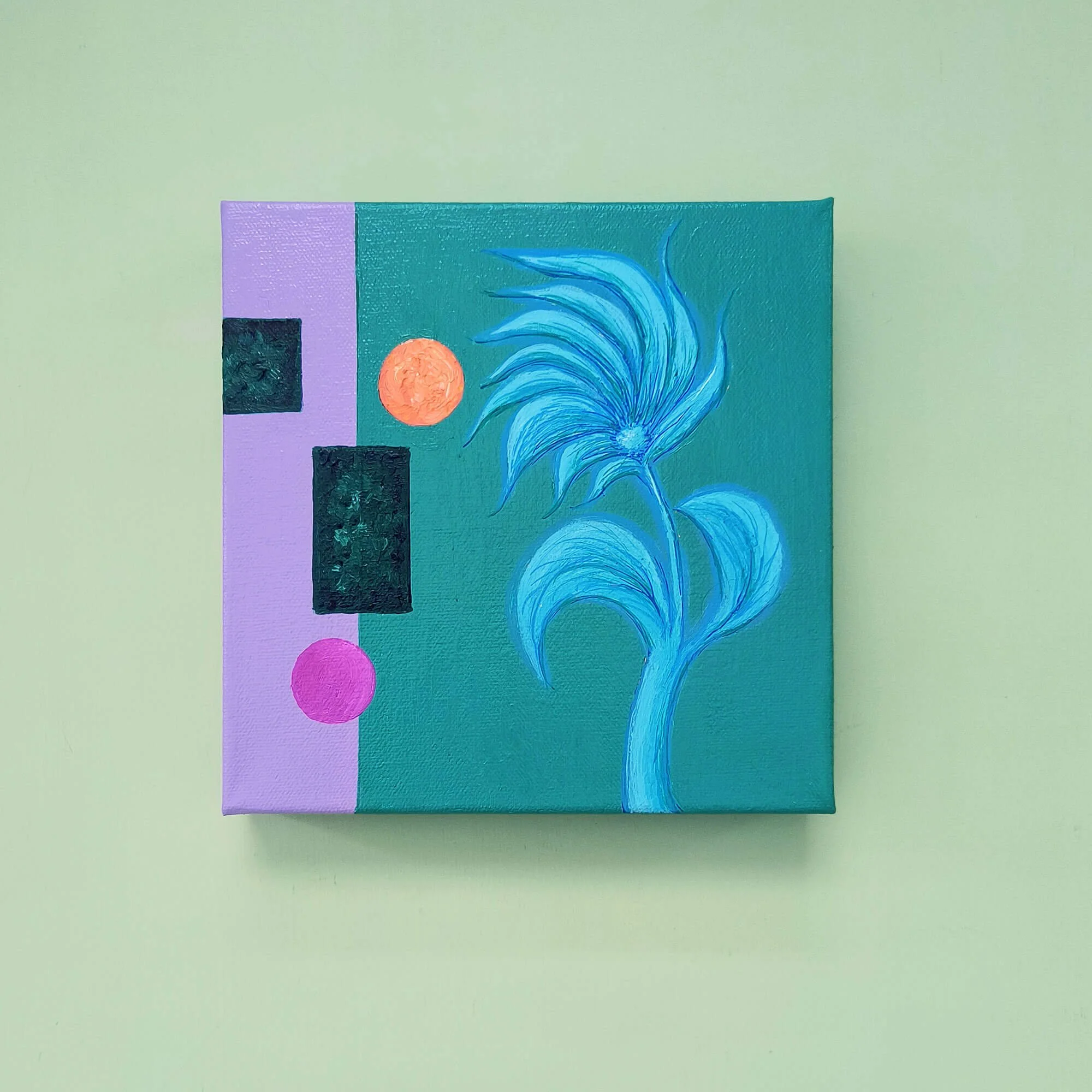 New floral painting The Art of Noticing by Stacey Taylor