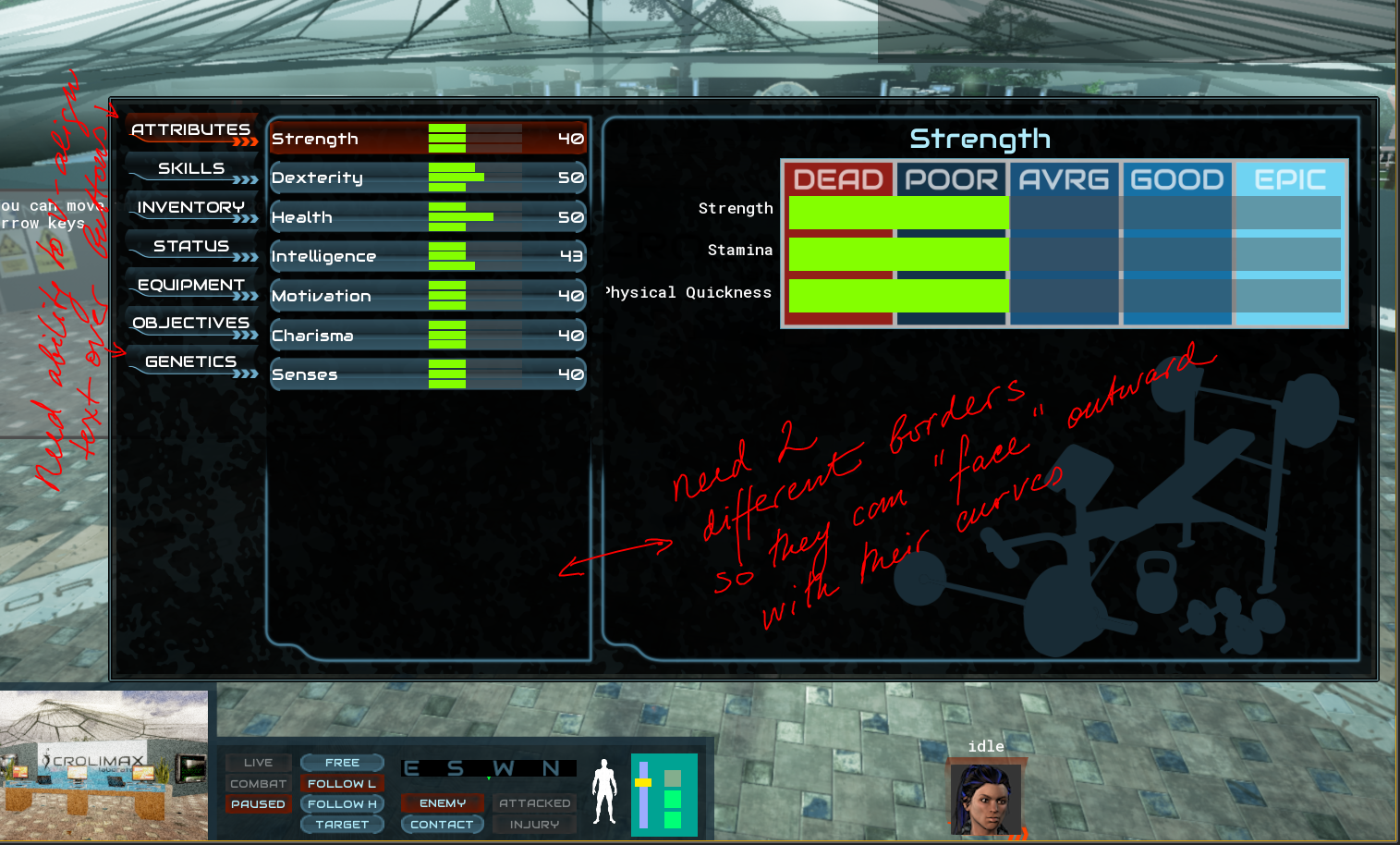 Work in progress: UI look-and-feel update